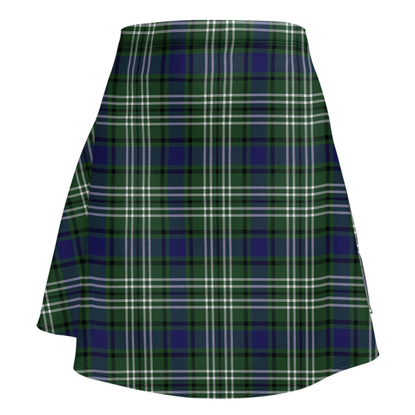 Blyth Clan Badge Tartan Flared Skirt