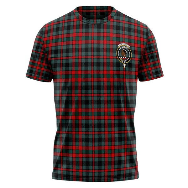 Borthwick Modern Clan Badge Tartan T-Shirt