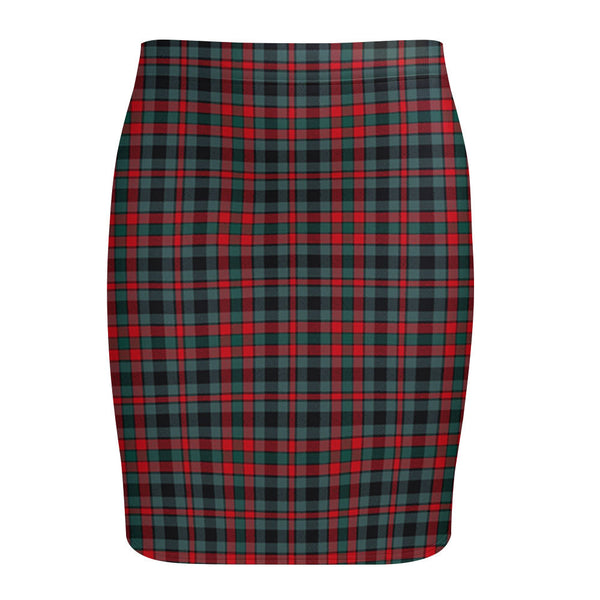 Borthwick Modern Tartan Fitted Skirt