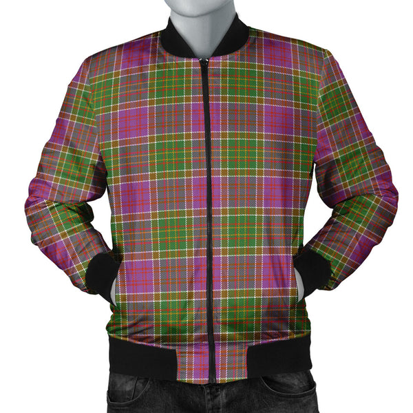 Bowie Ancient Clan Badge Tartan Bomber Jacket