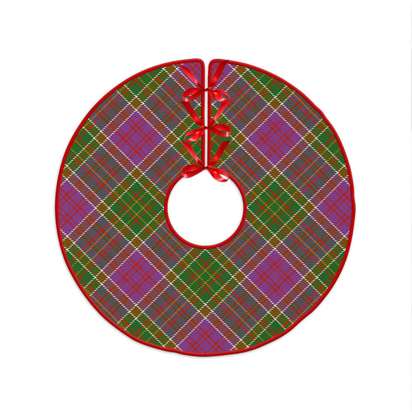 Bowie Ancient Clan Badge Tartan Christmas Tree Skirt