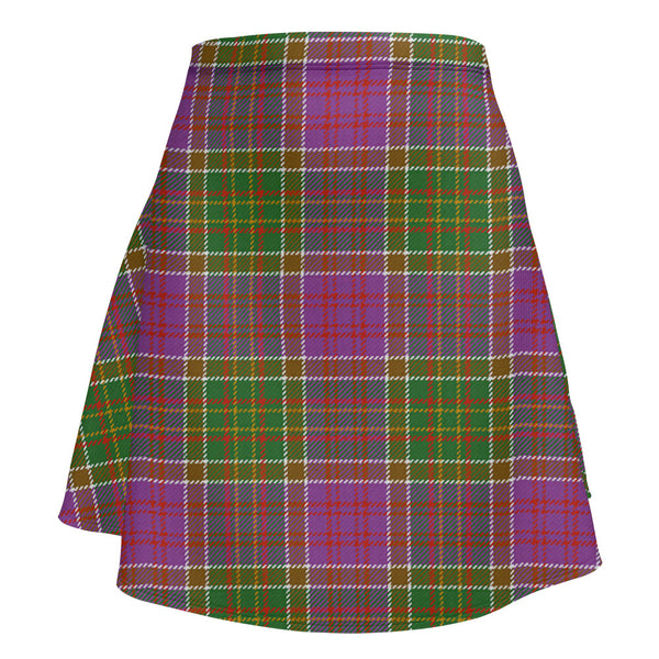 Bowie Ancient Clan Badge Tartan Flared Skirt