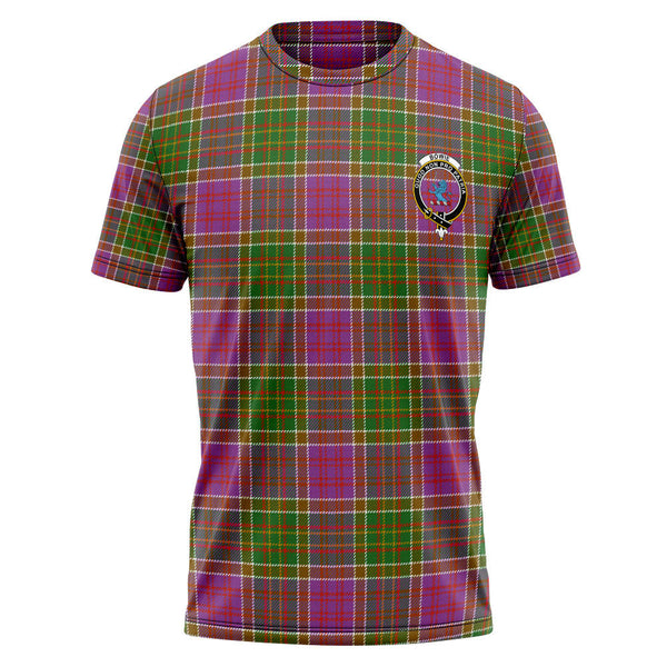 Bowie Ancient Clan Badge Tartan T-Shirt