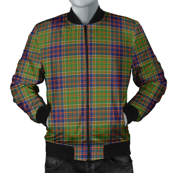 Bowie Modern Clan Badge Tartan Bomber Jacket