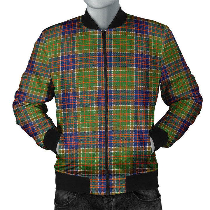Bowie Modern Clan Badge Tartan Bomber Jacket