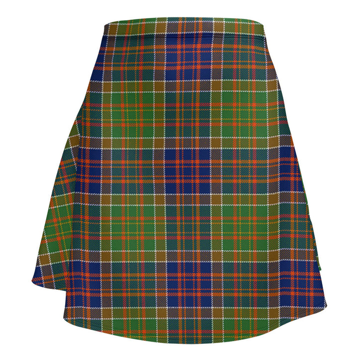 Bowie Modern Clan Badge Tartan Flared Skirt