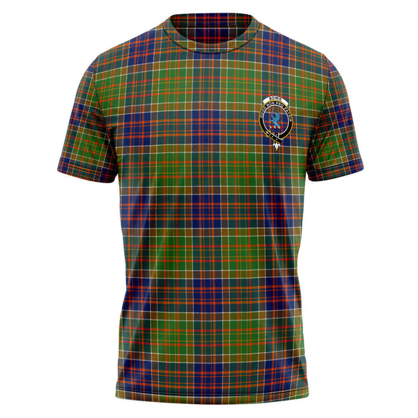 Bowie Modern Clan Badge Tartan T-Shirt