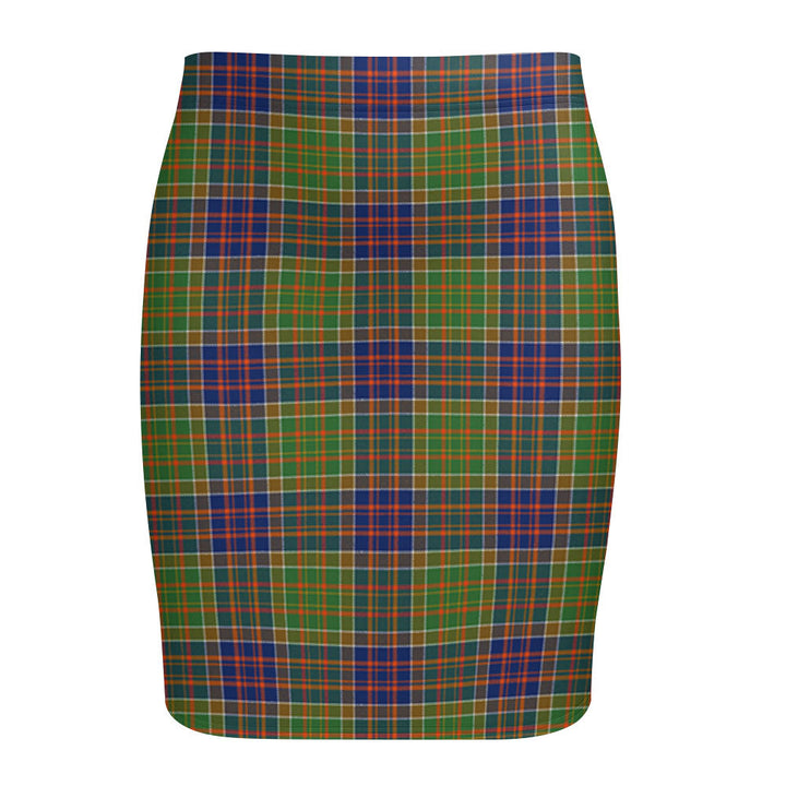 Bowie Modern Tartan Fitted Skirt