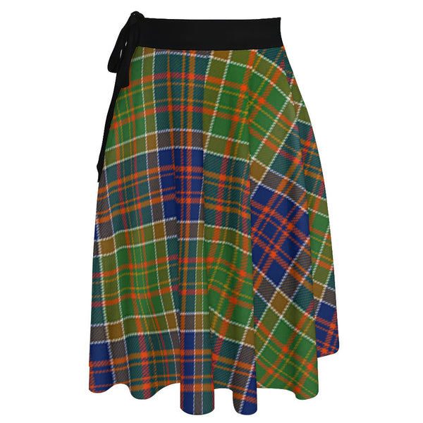 Bowie Modern Tartan Wrap Skirt