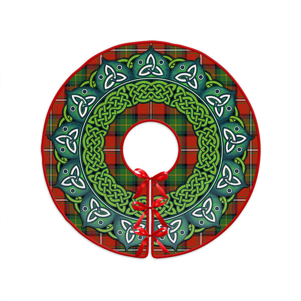 Boyd Ancient Clan Badge Tartan Christmas Tree Skirt Heritage Holiday Decor