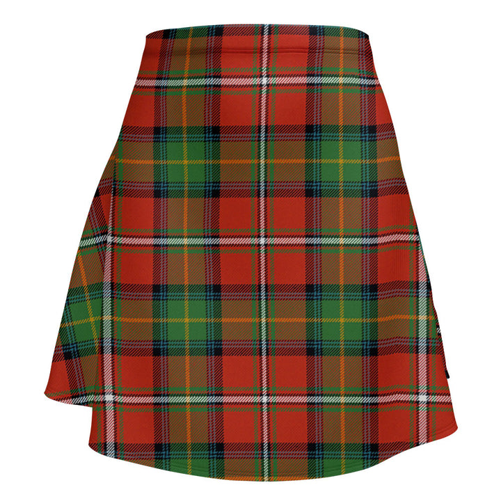 Boyd Ancient Clan Badge Tartan Flared Skirt