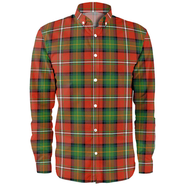 Boyd Ancient Clan Badge Tartan Long Sleeve Shirt