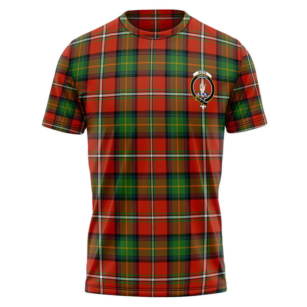 Boyd Ancient Clan Badge Tartan T-Shirt
