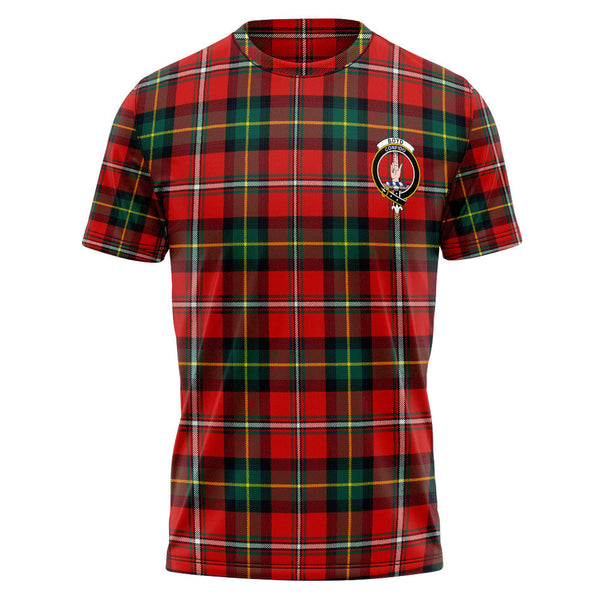 Boyd Modern Clan Badge Tartan T-Shirt