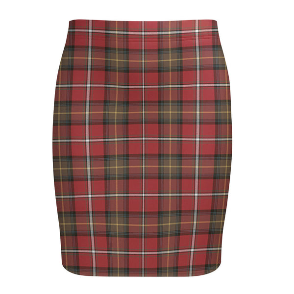Boyd Weathered Tartan Fitted Skirt