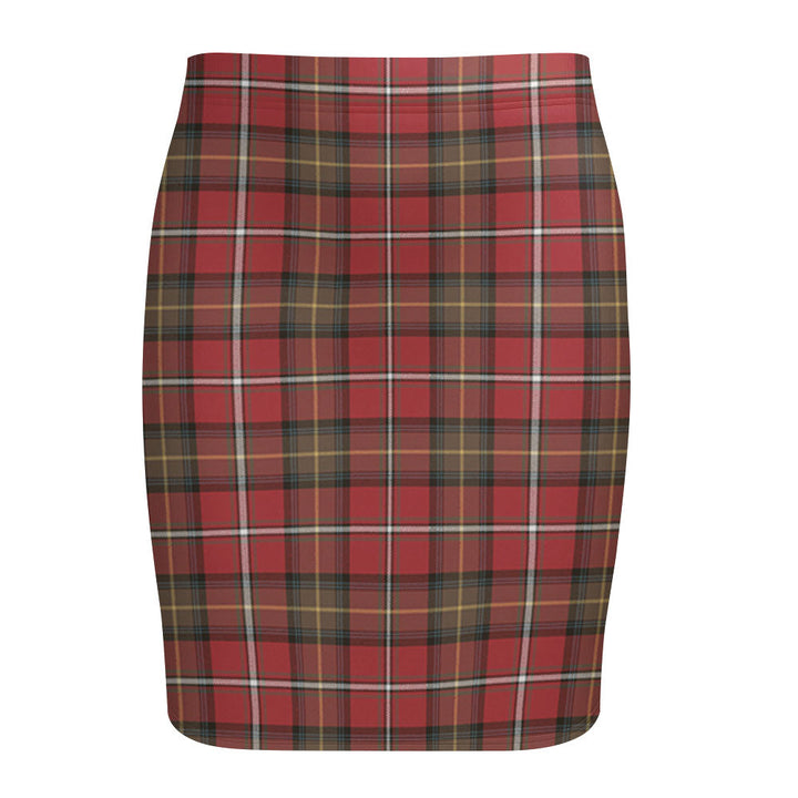 Boyd Weathered Tartan Fitted Skirt