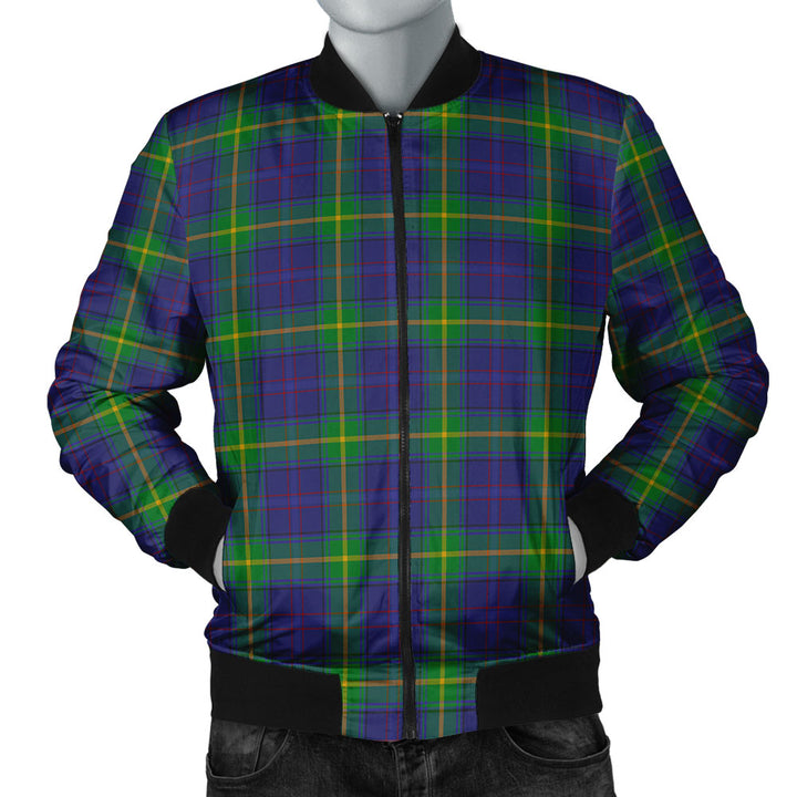 Boyle Clan Badge Tartan Bomber Jacket