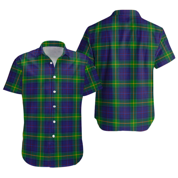 Boyle Clan Badge Tartan Short Sleeve Shirt