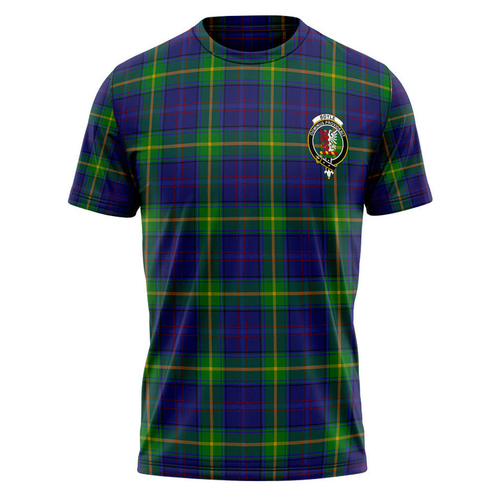 Boyle Clan Badge Tartan T-Shirt