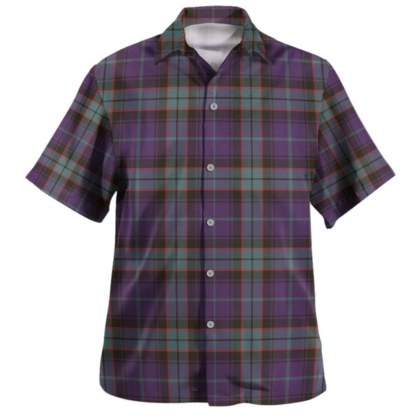 Brabender Weathered Tartan Hawaiian Shirt