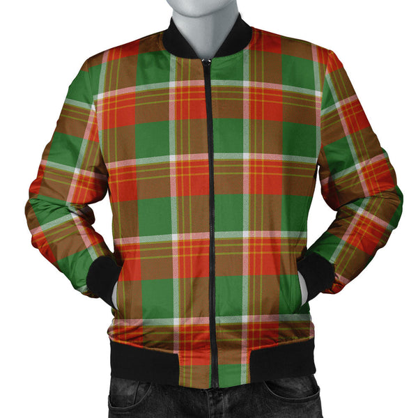 Brisbane Ancient Clan Badge Tartan Bomber Jacket