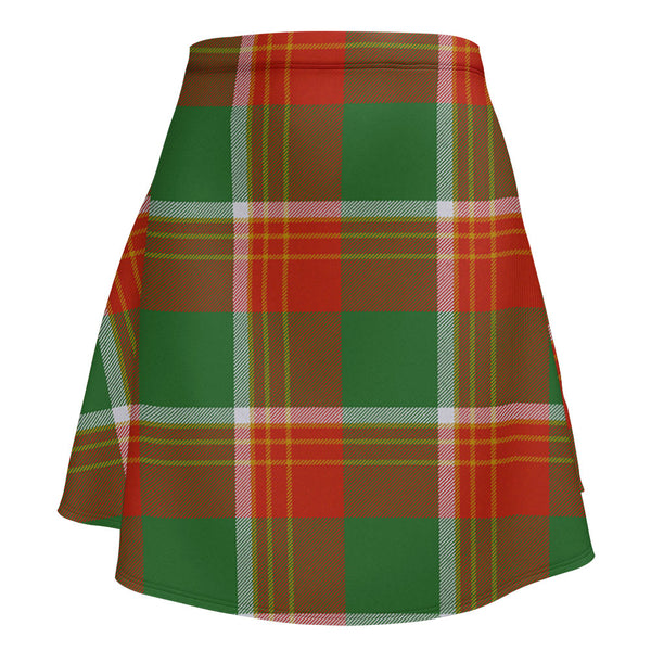 Brisbane Ancient Clan Badge Tartan Flared Skirt