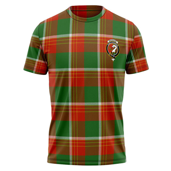 Brisbane Ancient Clan Badge Tartan T-Shirt