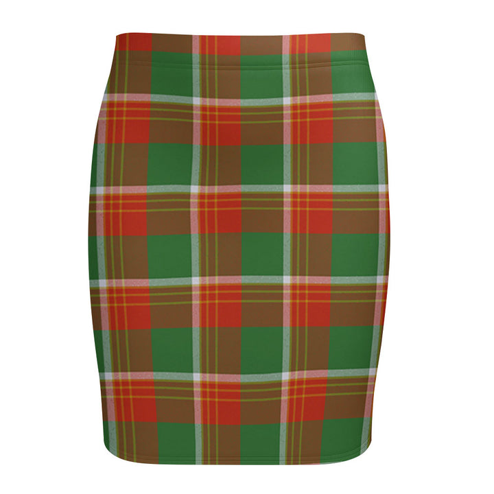 Brisbane Ancient Tartan Fitted Skirt