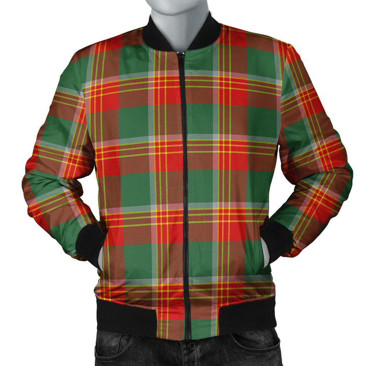 Brisbane Modern Clan Badge Tartan Bomber Jacket