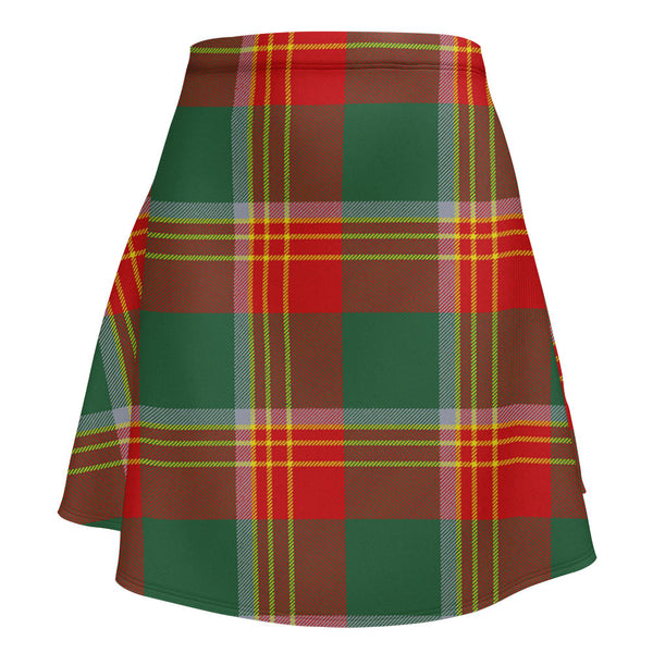 Brisbane Modern Clan Badge Tartan Flared Skirt
