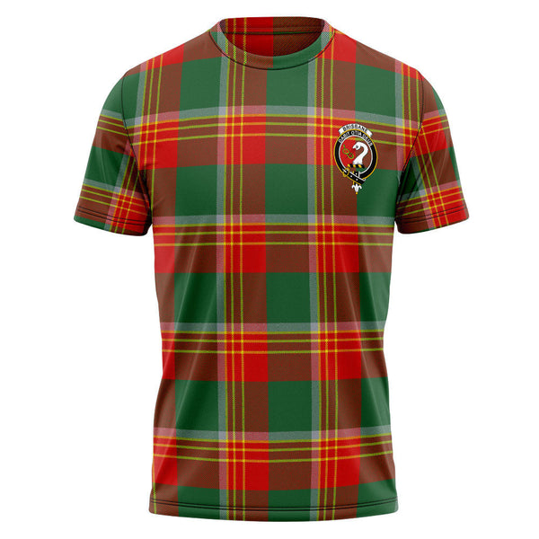 Brisbane Modern Clan Badge Tartan T-Shirt