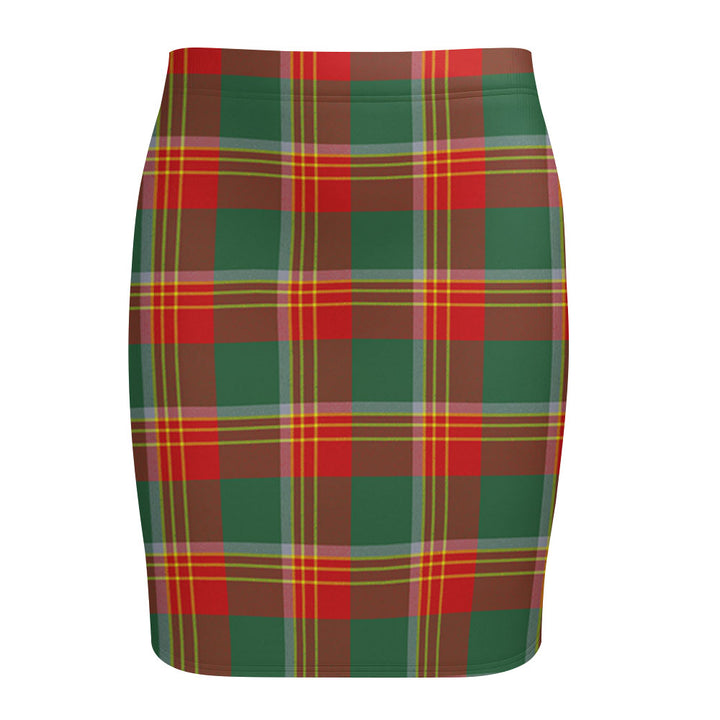 Brisbane Modern Tartan Fitted Skirt