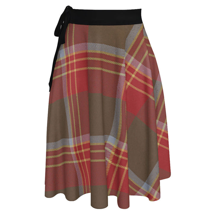 Brisbane Weathered Tartan Wrap Skirt
