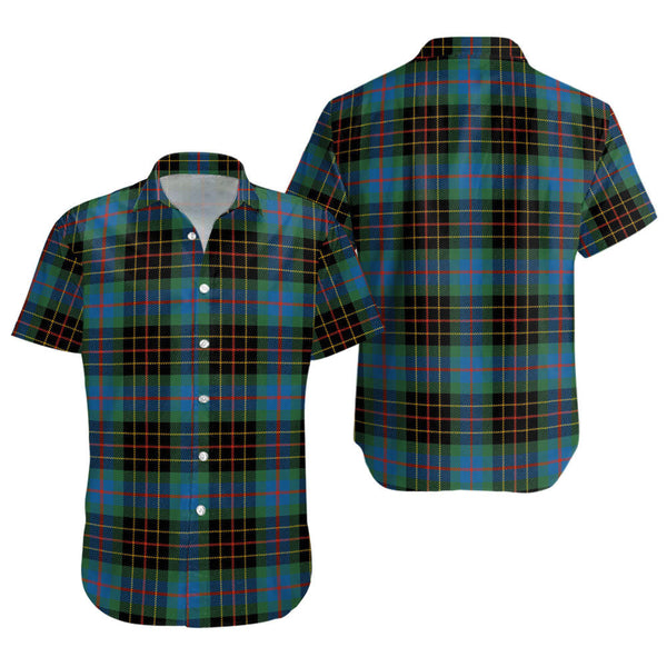 Brodie Hunting Ancient Clan Badge Tartan Short Sleeve Shirt
