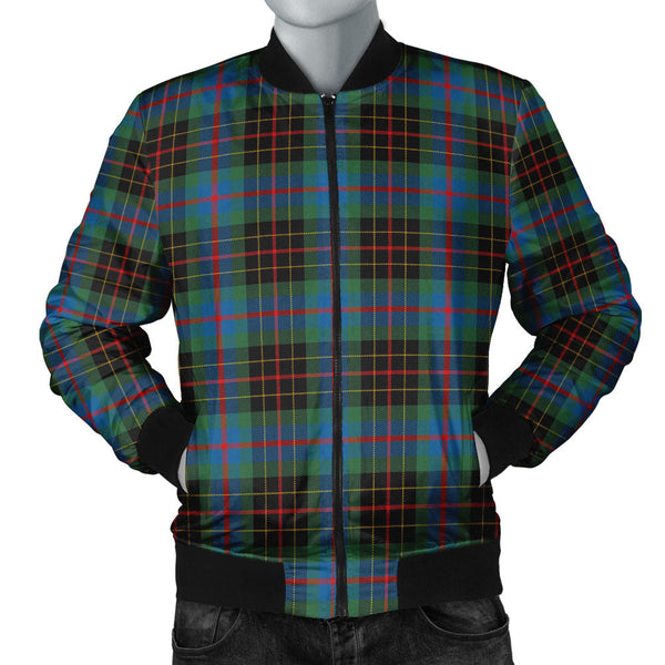 Brodie Hunting Modern Clan Badge Tartan Bomber Jacket