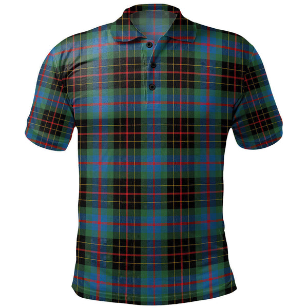 Brodie Hunting Modern Clan Badge Tartan Polo Shirt