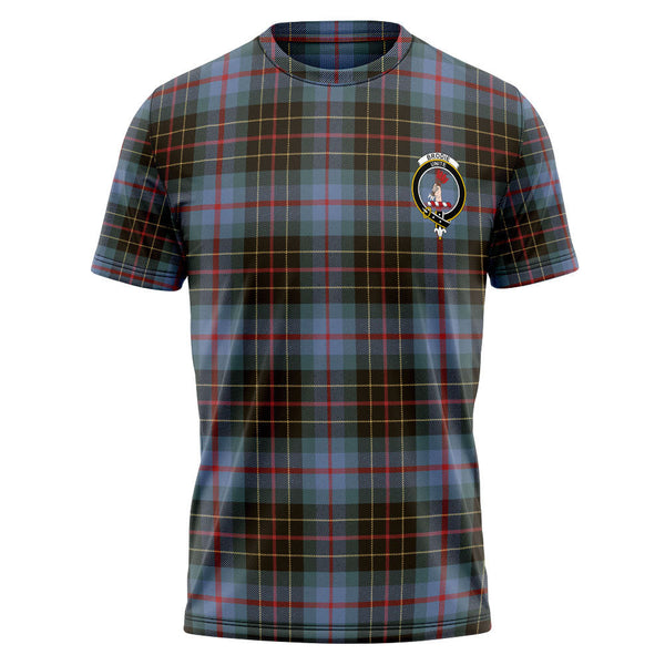 Brodie Hunting Weathered Clan Badge Tartan T-Shirt