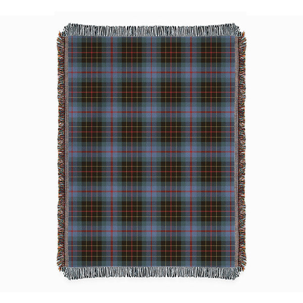 Brodie Hunting Weathered Clan Badge Tartan Woven Blanket