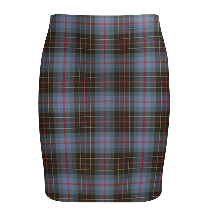 Brodie Hunting Weathered Tartan Fitted Skirt