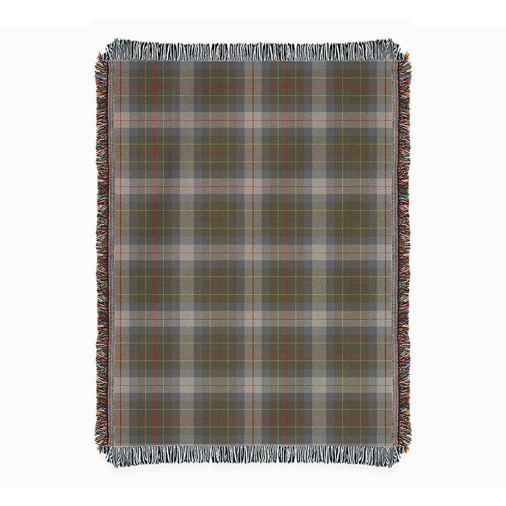 Brodie Silver (Brodie Muted) Ancient Clan Badge Tartan Woven Blanket
