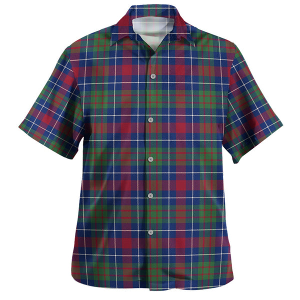 Brough Modern Tartan Hawaiian Shirt