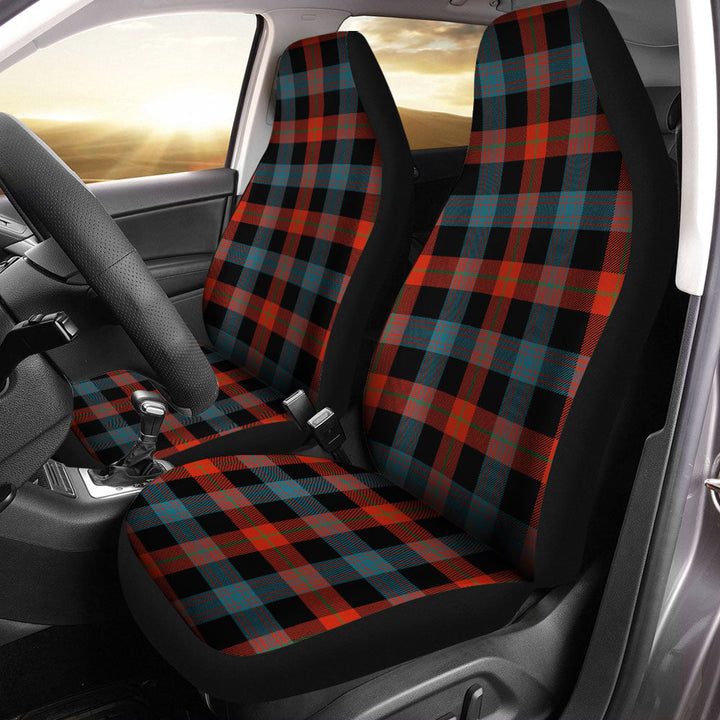Brown (Broun) Ancient Clan Badge Tartan Car Seat Covers