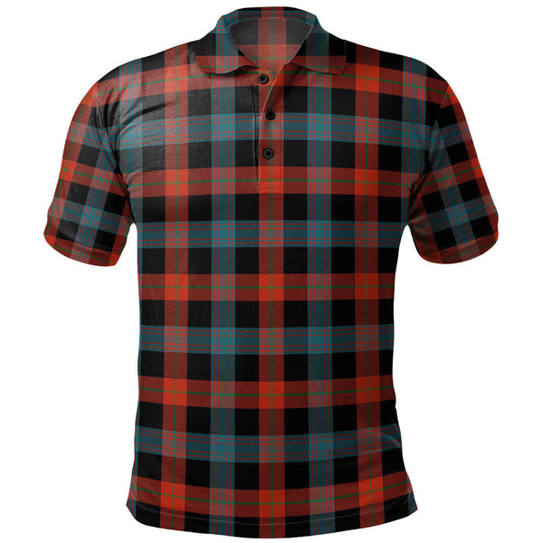 Brown (Broun) Ancient Clan Badge Tartan Polo Shirt