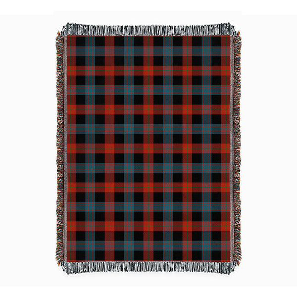 Brown (Broun) Ancient Clan Badge Tartan Woven Blanket