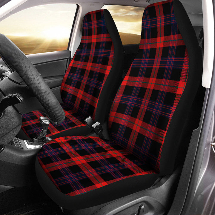 Brown (Broun) Modern Clan Badge Tartan Car Seat Covers
