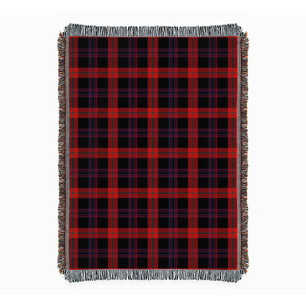 Brown (Broun) Modern Clan Badge Tartan Woven Blanket