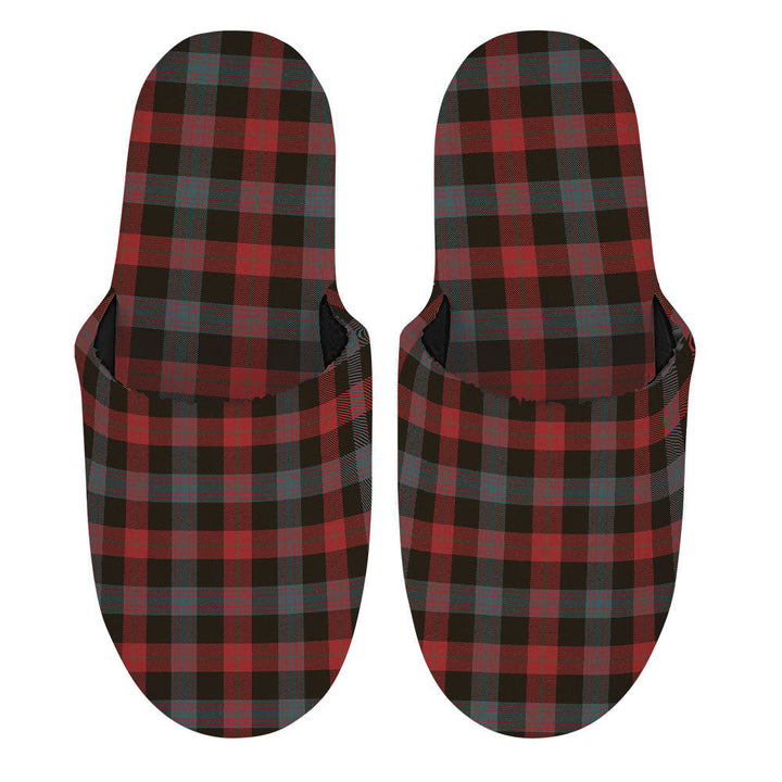 Brown (Broun) Weathered Clan Badge Tartan Mop Slippers
