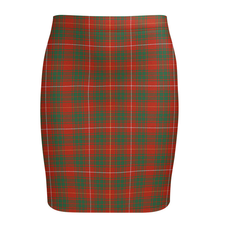 Bruce Ancient Tartan Fitted Skirt