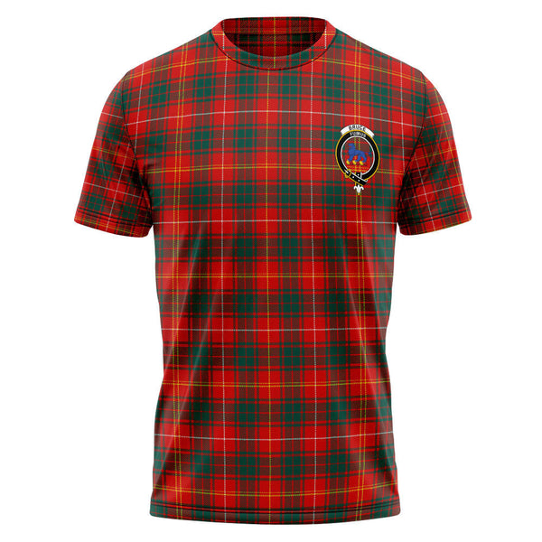 Bruce Modern Clan Badge Tartan T-Shirt