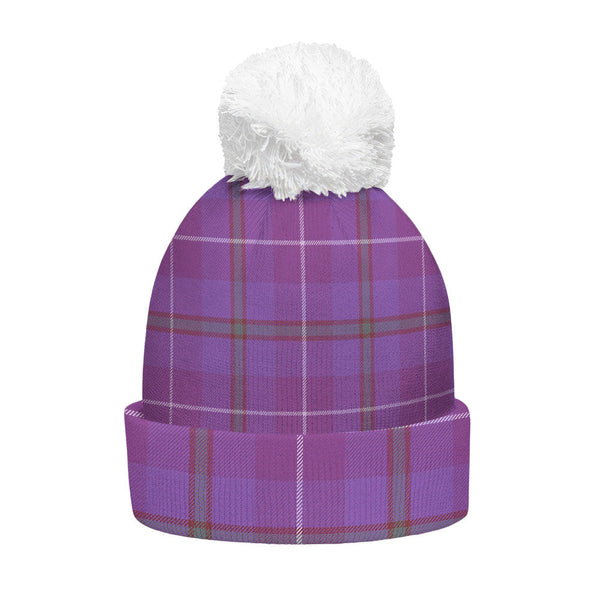 Bryson Ancient Clan Badge Tartan Bobble Beanie Hat